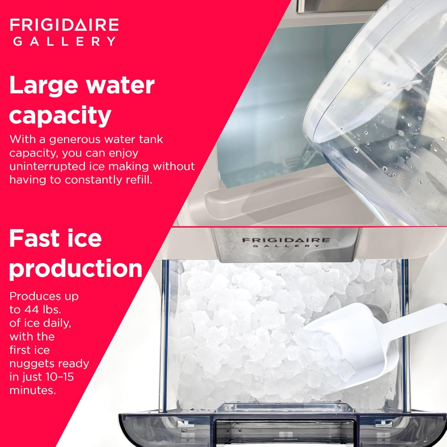 FRIGIDAIRE Gallery EFIC255 Countertop Ice Maker Review